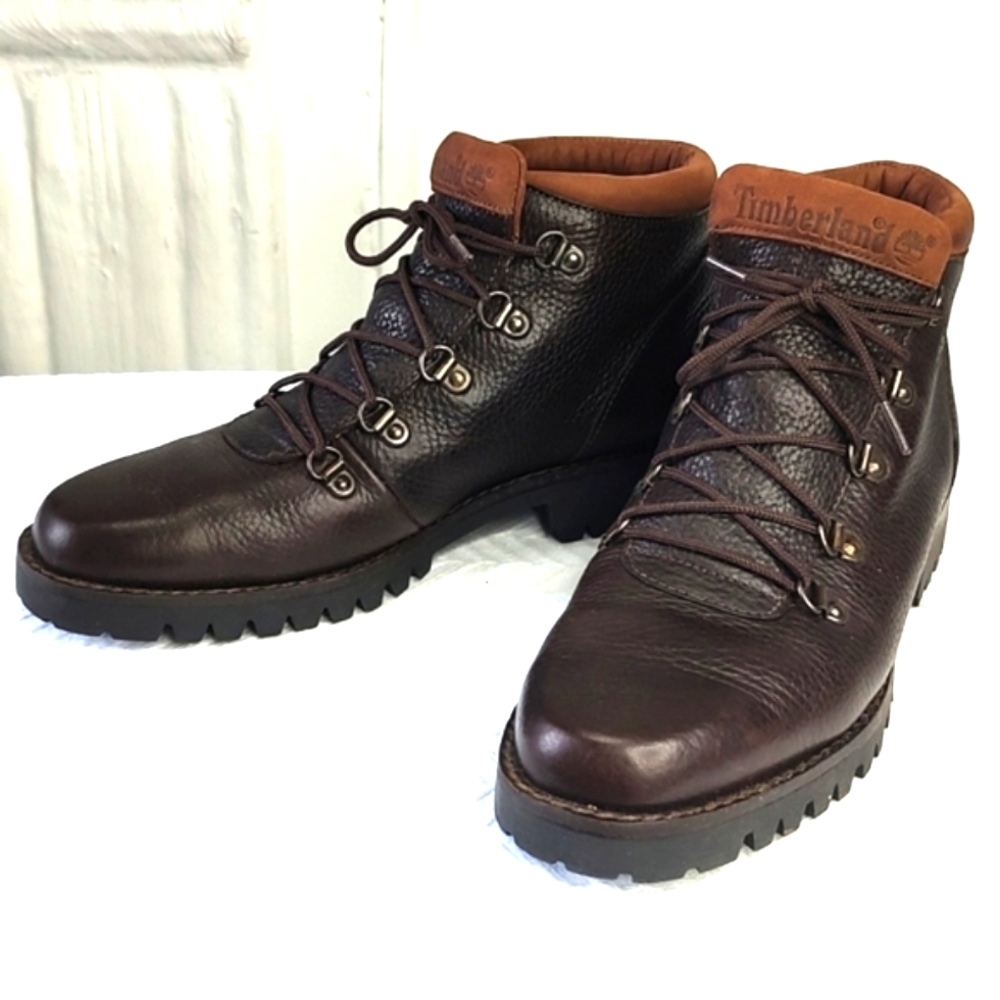 Timberland Alpine hiking boots women's size 6.5 vintage leather waffle stompers